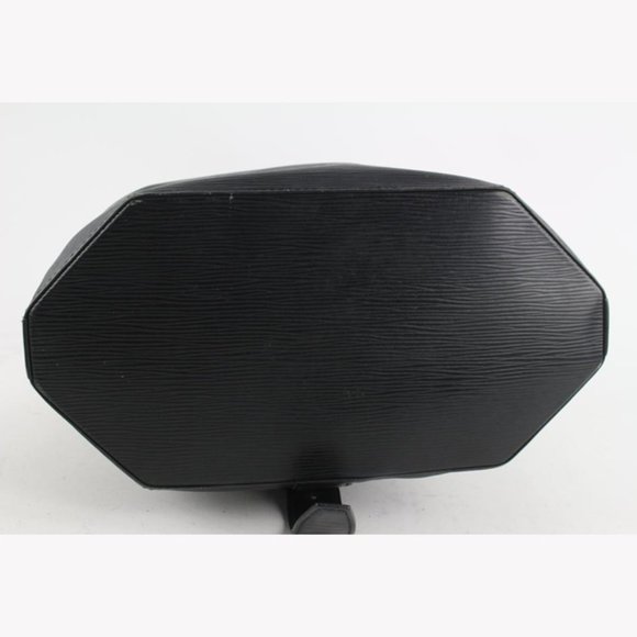 Louis Vuitton Black Epi Leather Noir Sac a Dos Sling Backpack with Pouch 1LV1103 - Picture 8 of 12